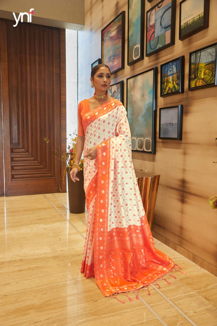 Ynf Zari Banaras Occasion Exclusive Wear Art Silk Fancy Saree Collection